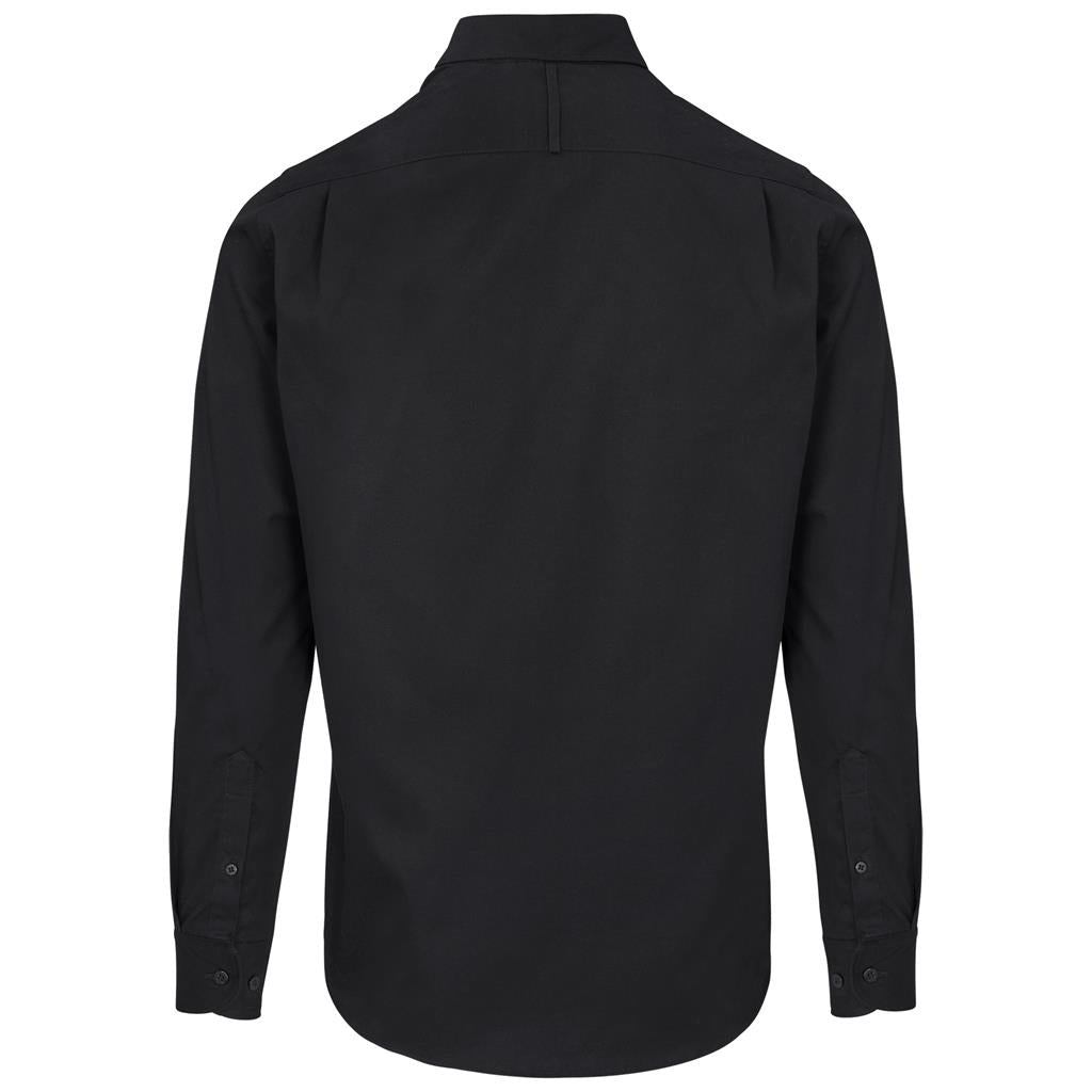 Mens Long Sleeve Cotton Twill Moderna Shirt