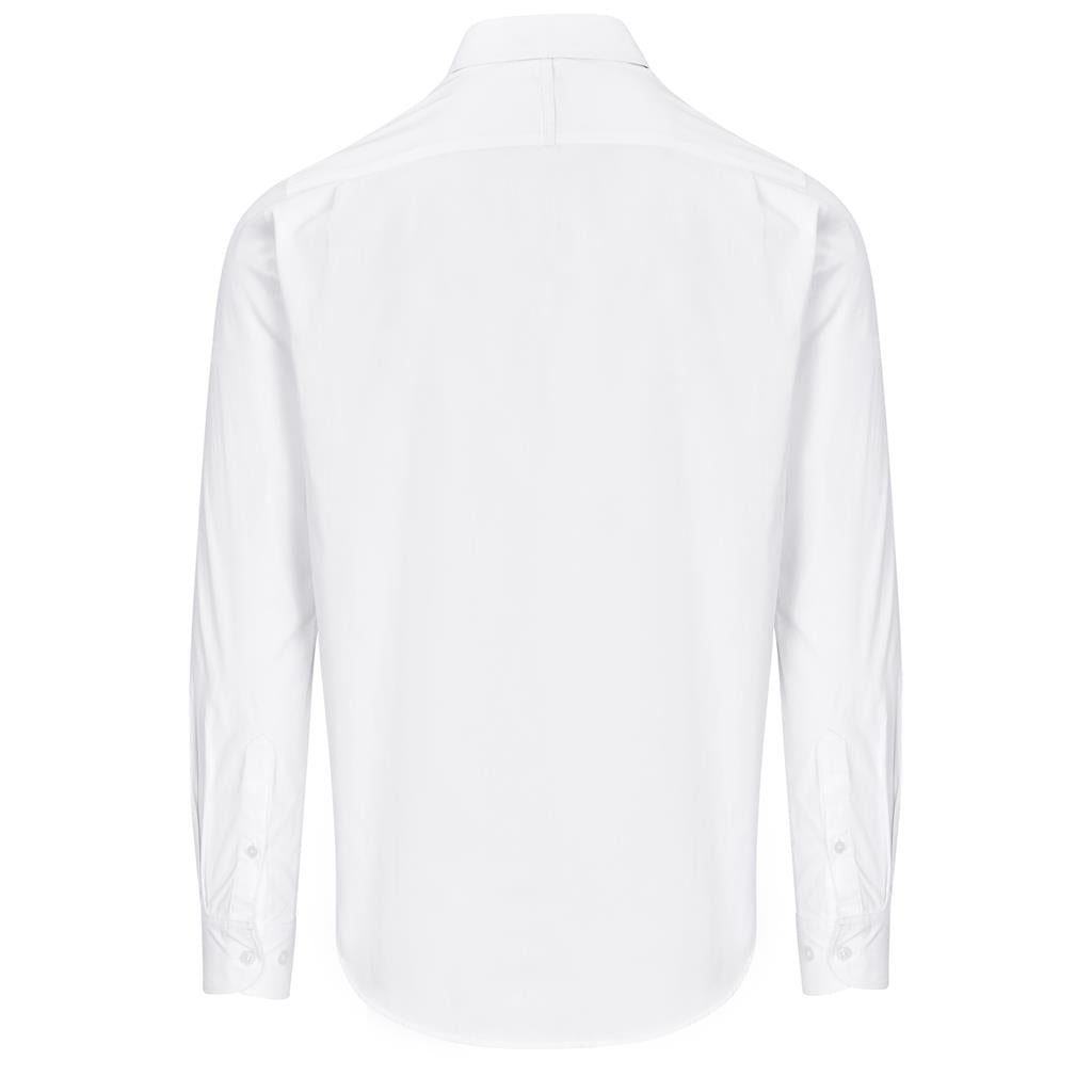 Mens Long Sleeve Cotton Twill Moderna Shirt
