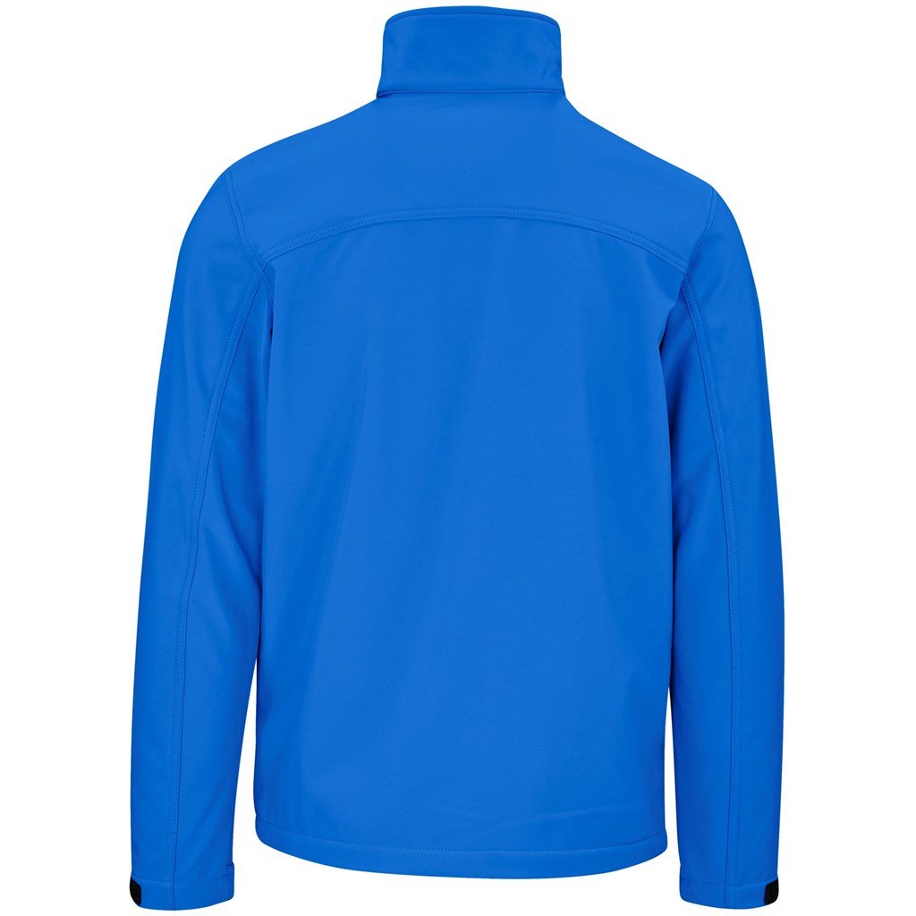 Mens Maxson Softshell Jacket - Blue