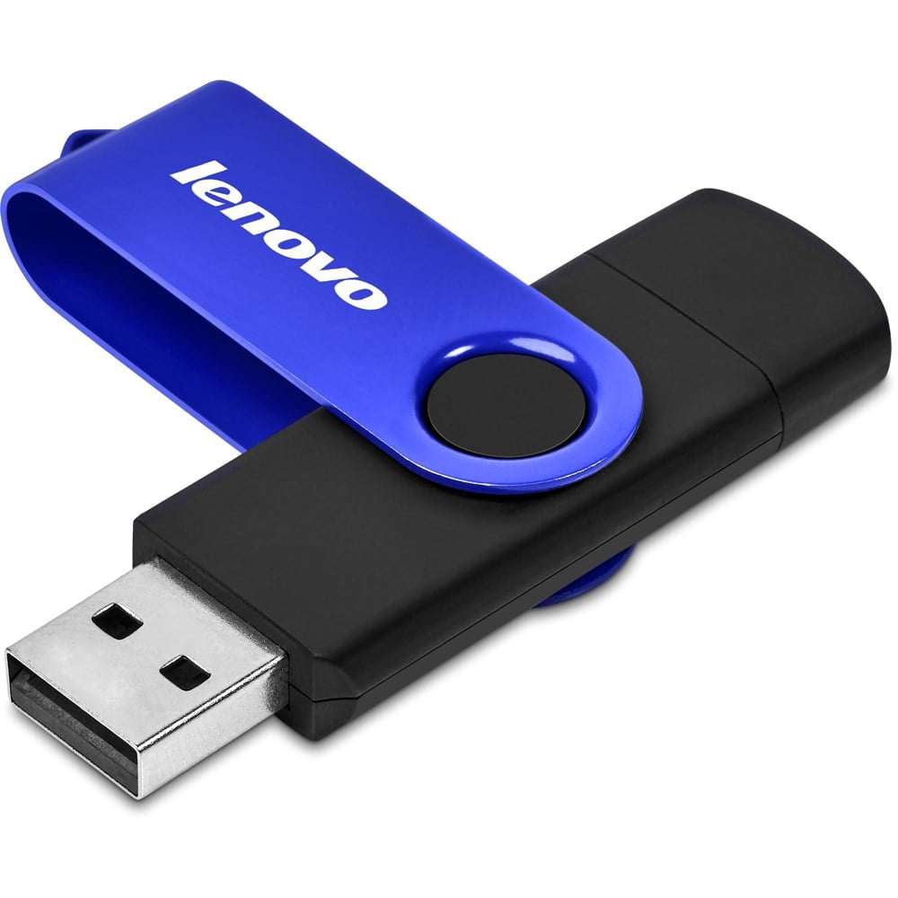 Shuffle Gyro Black Flash Drive – 8GB