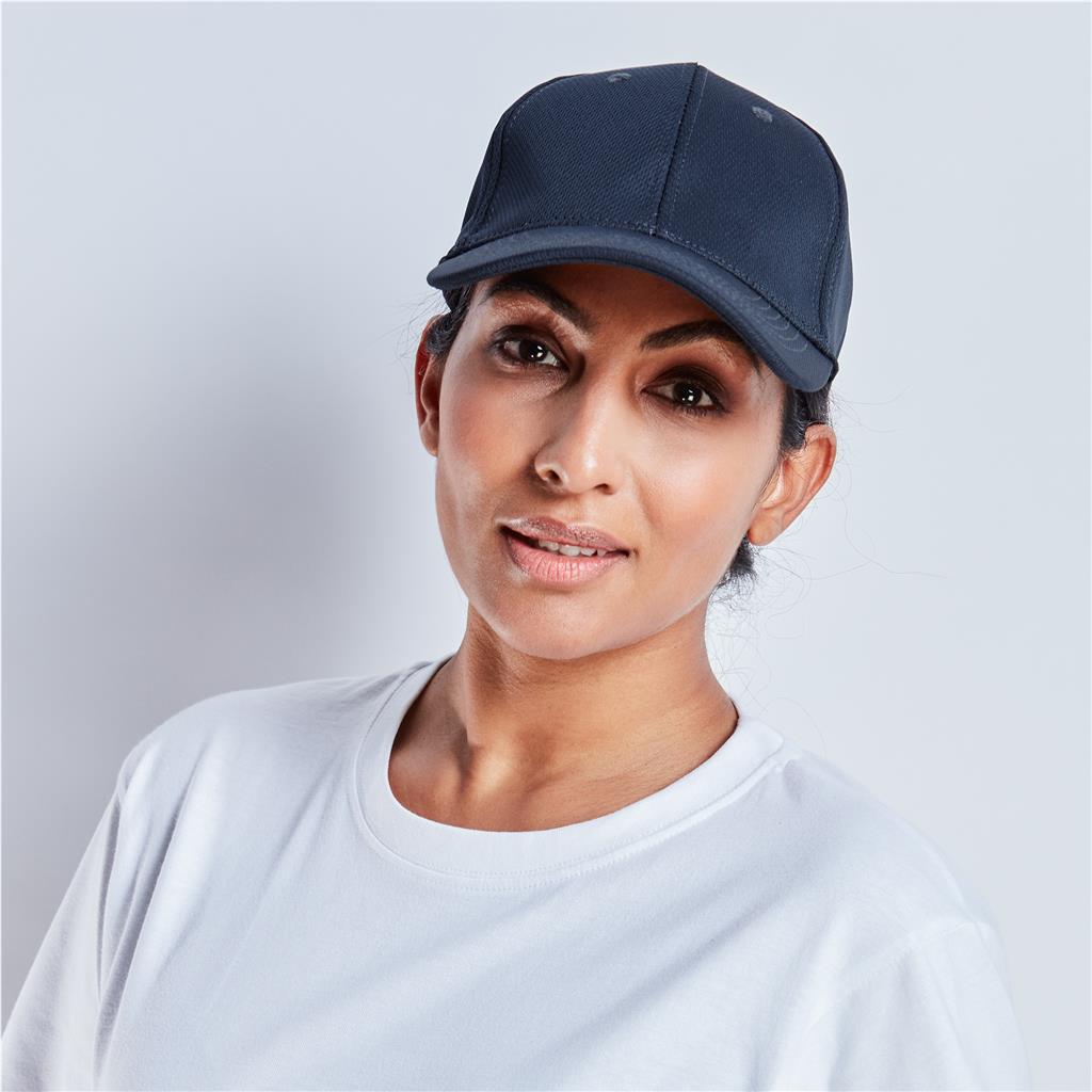 Ace 6 Panel Fitted Cap - Royal Blue