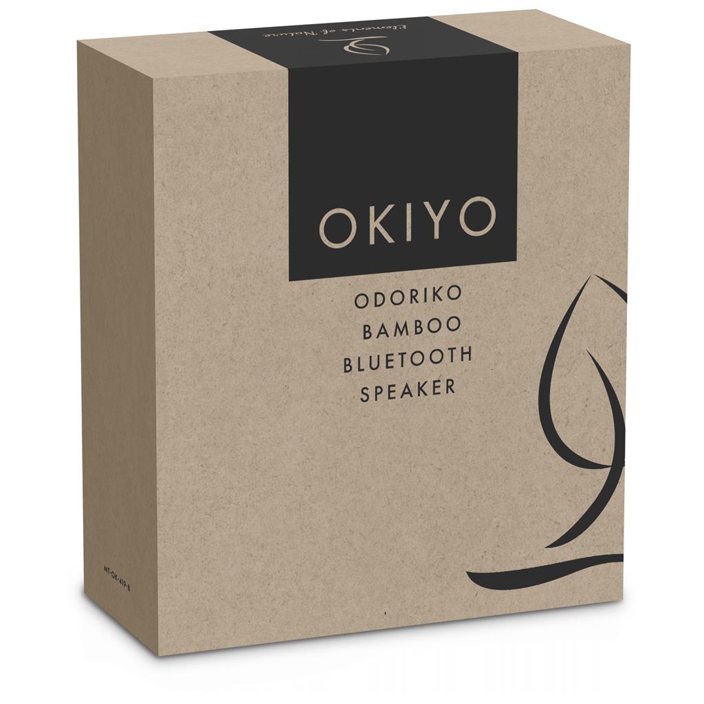 Okiyo Odoriko Bamboo Bluetooth Speaker