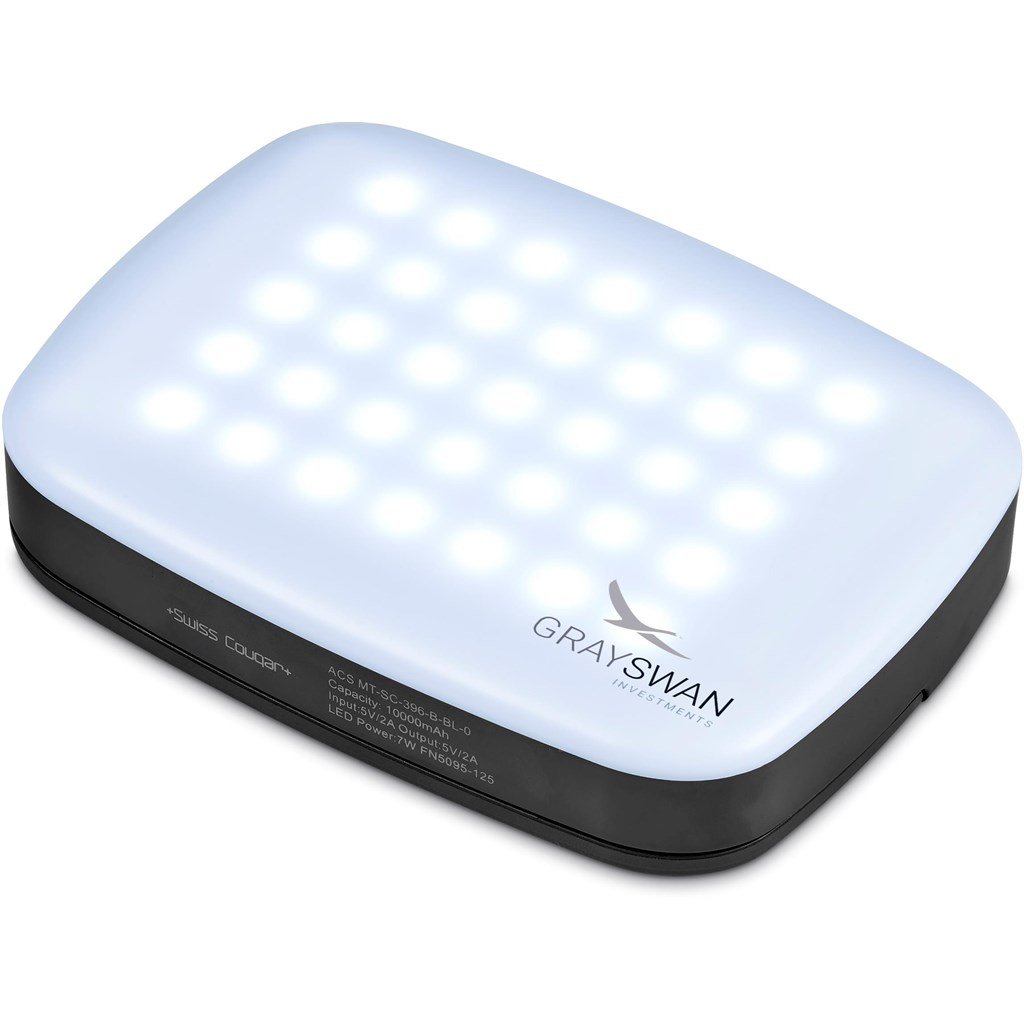 Swiss Cougar Tromso Lantern Power Bank - 10,000mAh