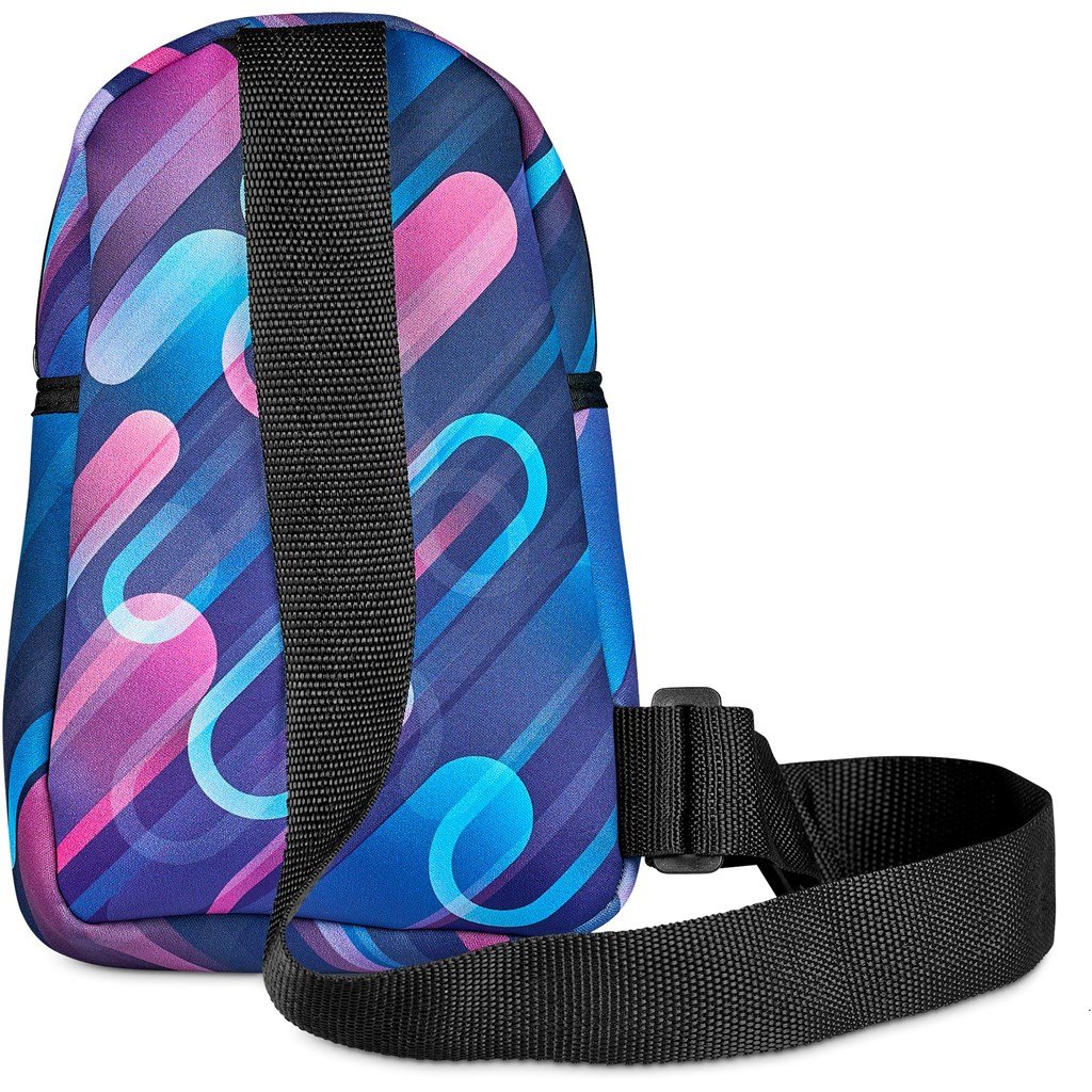 Pre-Printed Sample Hoppla Golden Mile Neoprene Cross Body Bag