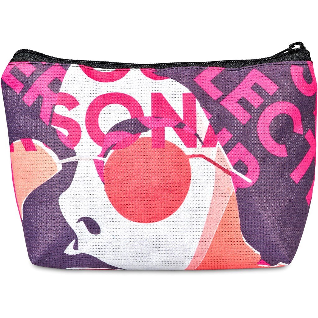 Pre-Production Sample Hoppla Leanne Recycled PET Stitch-Bond Midi Toiletry Bag