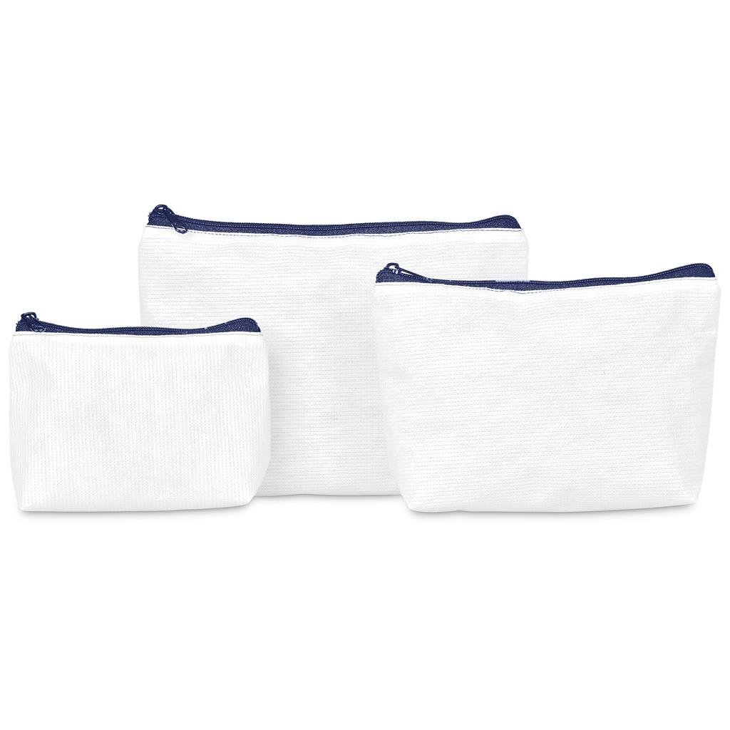 Pre-Production Sample Hoppla Leanne Recycled PET Stitch-Bond Maxi Toiletry Bag