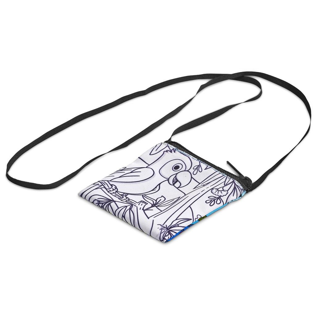 Pre-Production Sample Hoppla Sani Tuck Money Neck Pouch
