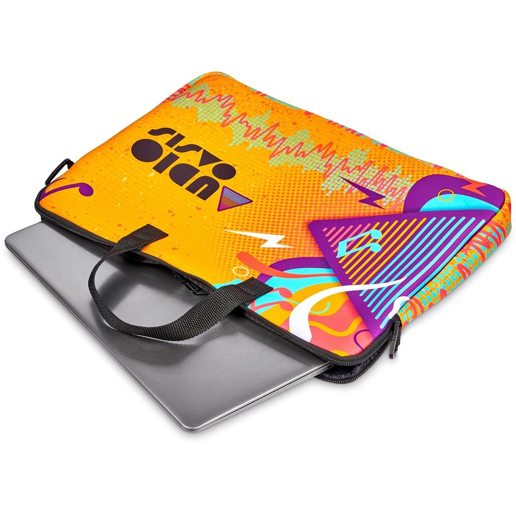 Pre-Production Sample Hoppla Neoprene 15.6-inch Nimbus Laptop Sleeve With Strap