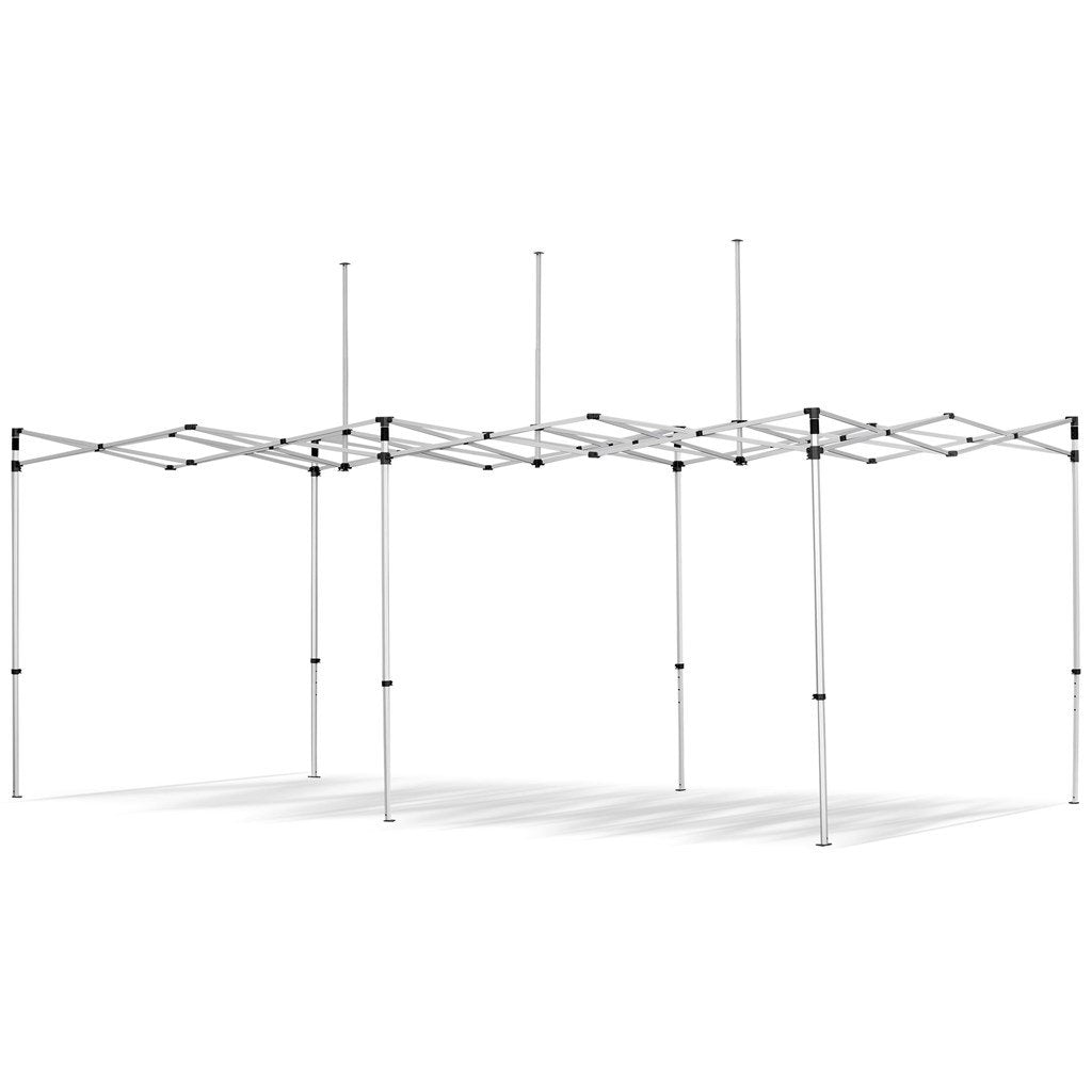 Coated Steel Sublimated Gazebo 6m x 3m - 2 Long Full-Wall Skins