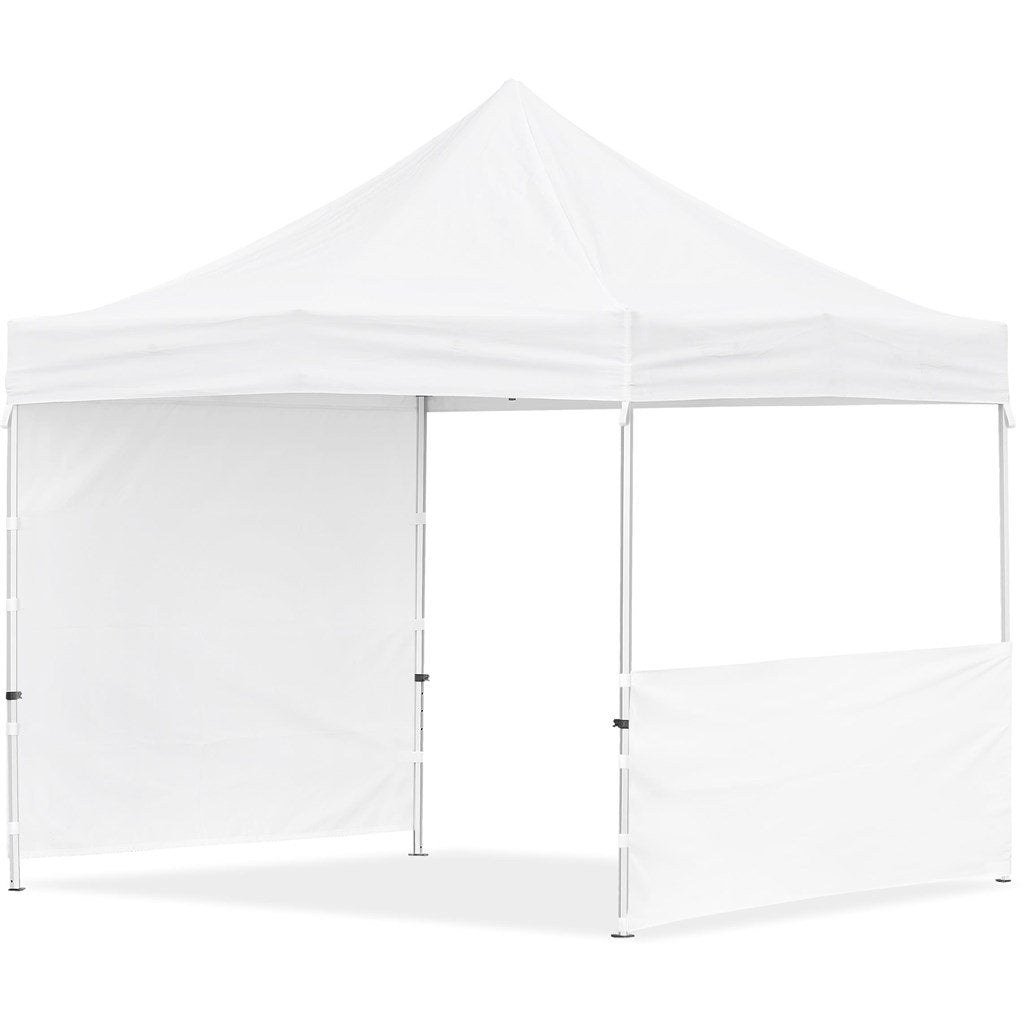 Coated Steel Sublimated Gazebo 3m x 3m - 1 Half-Wall Skin - 1 Full-Wall Skin