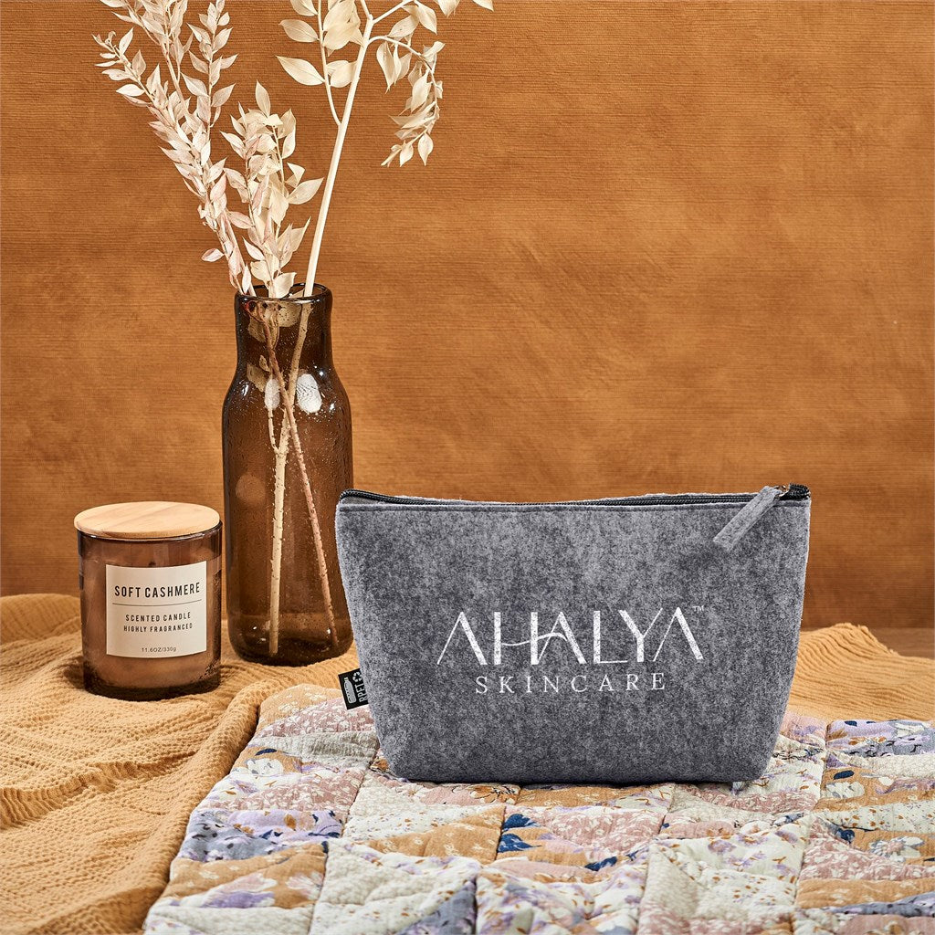 Okiyo Kesho Recycled PET Felt Accessory Bag