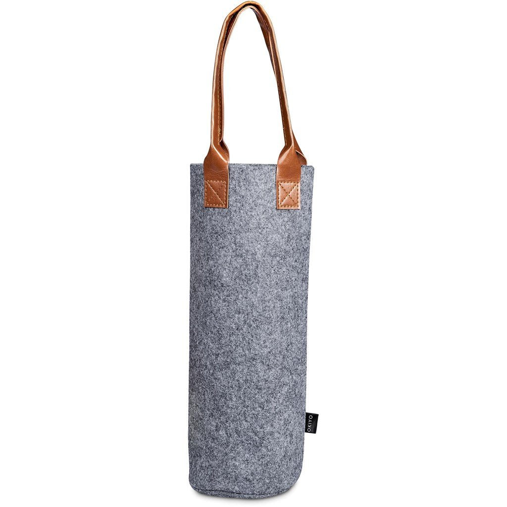 Okiyo Tahada RPET Felt Wine Tote