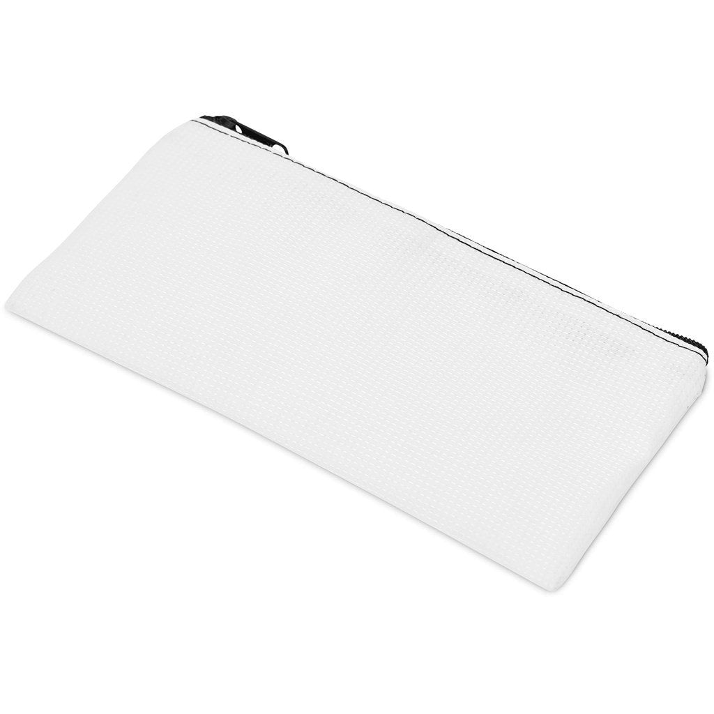 Pre-Production Sample Hoppla Junior Recycled PET Stitch-Bond Pencil Case
