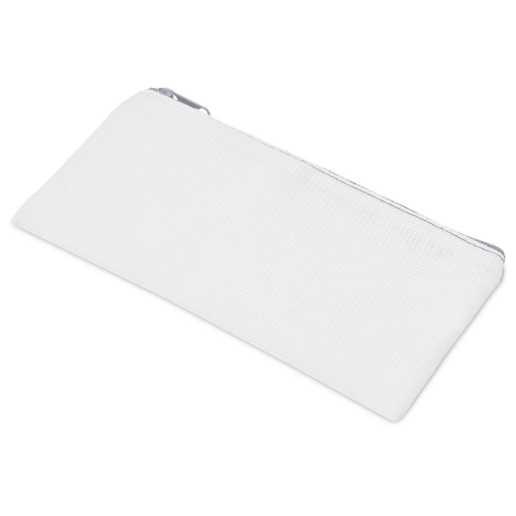 Pre-Production Sample Hoppla Junior Recycled PET Stitch-Bond Pencil Case