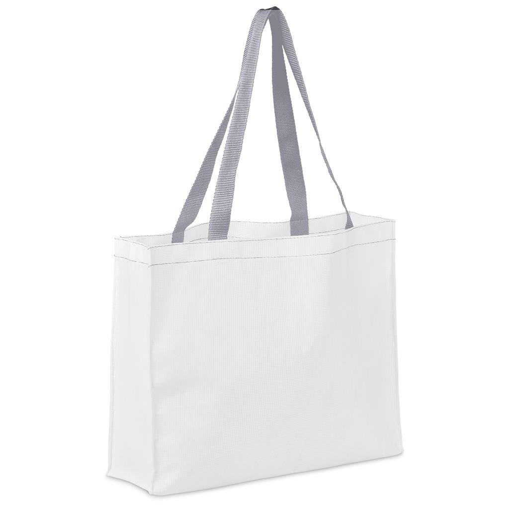 Pre-Production Sample Hoppla Menlyn Recycled PET Stitch-Bond Shopper